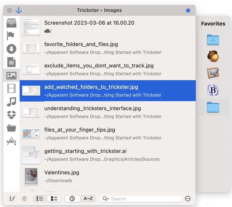 Trickster-favorites-icons-only