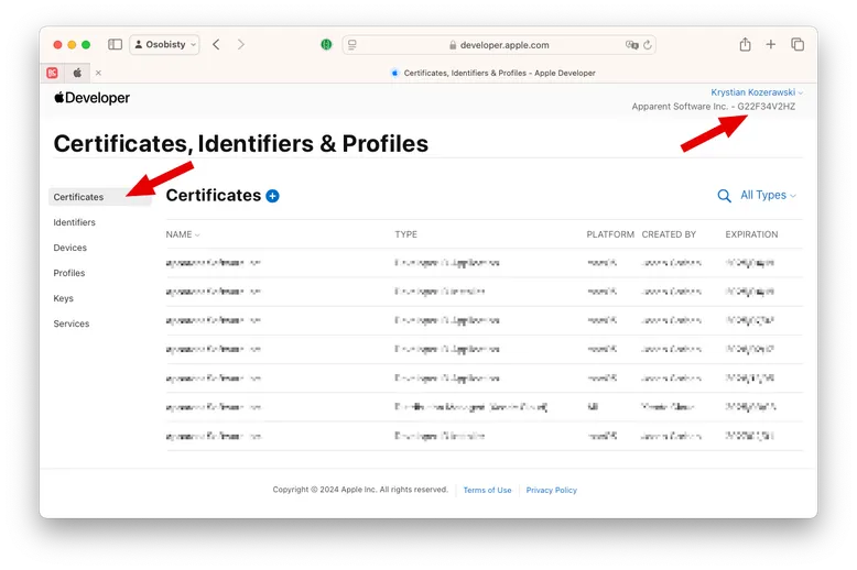 cert-app-id-prefix