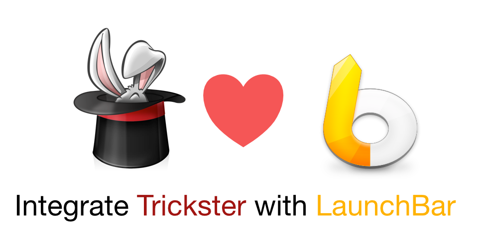 Trickster integrates with LaunchBar